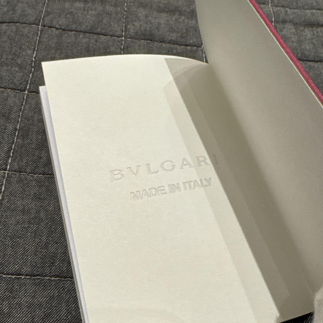 未使用 BVLGARI ブルガリ コレツィオーネ ロゴ S.Bulgariノート