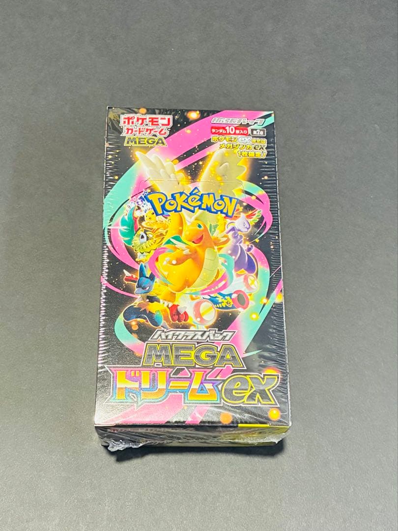 ポケモンカードゲーム　megaドリームex 1ボックス　シュリンク付き