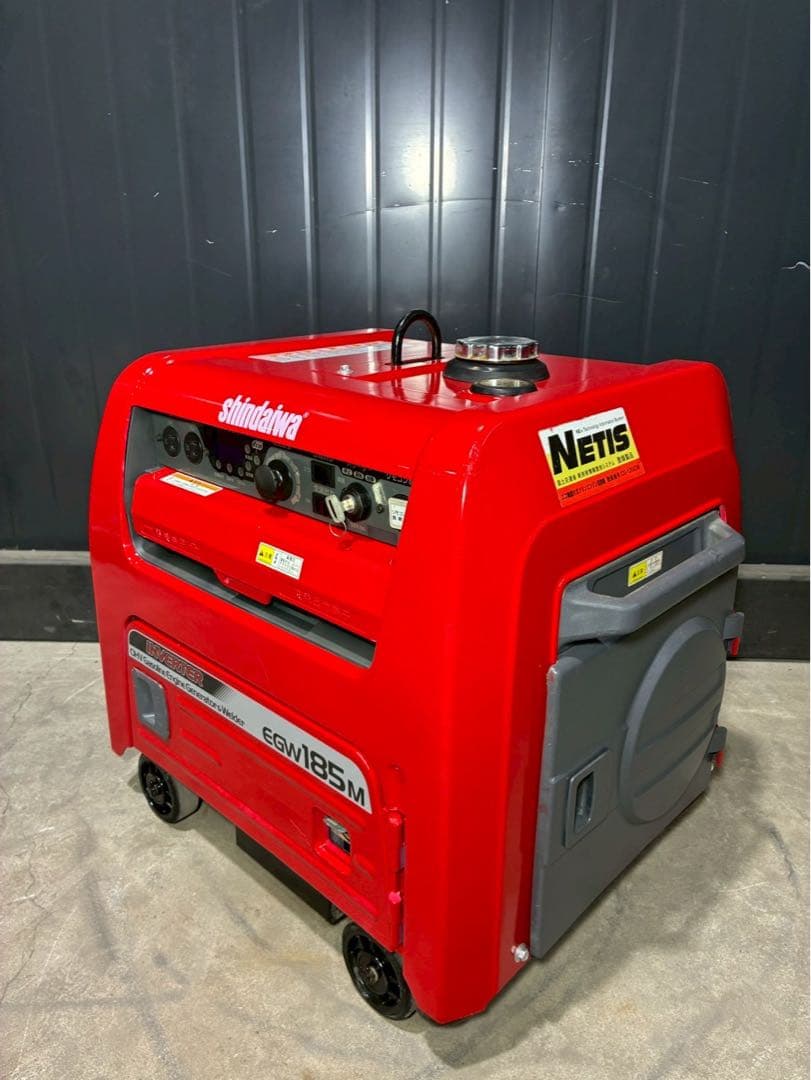 新ダイワ 溶接機 ウエルダー EGW185M 溶接 アーク溶接 ガソリンエンジン