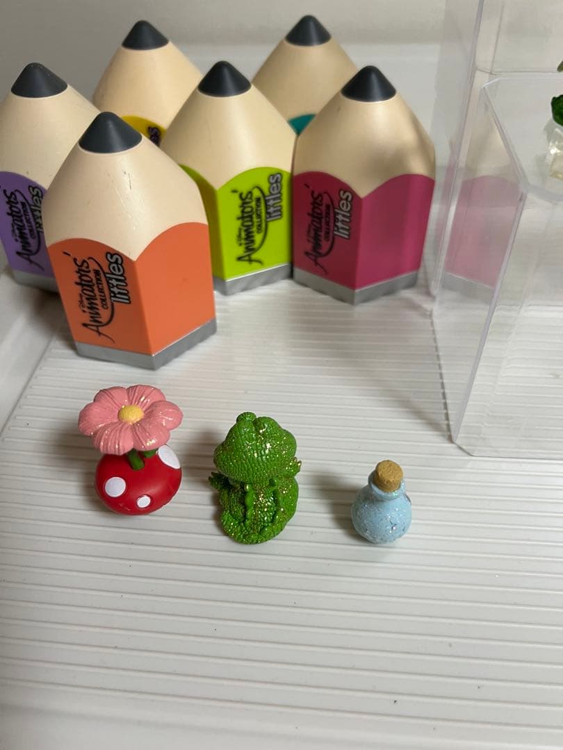 アニメータードール（ミニ）リトルズ、ピーターパン、ティンカーベルのフィギュア