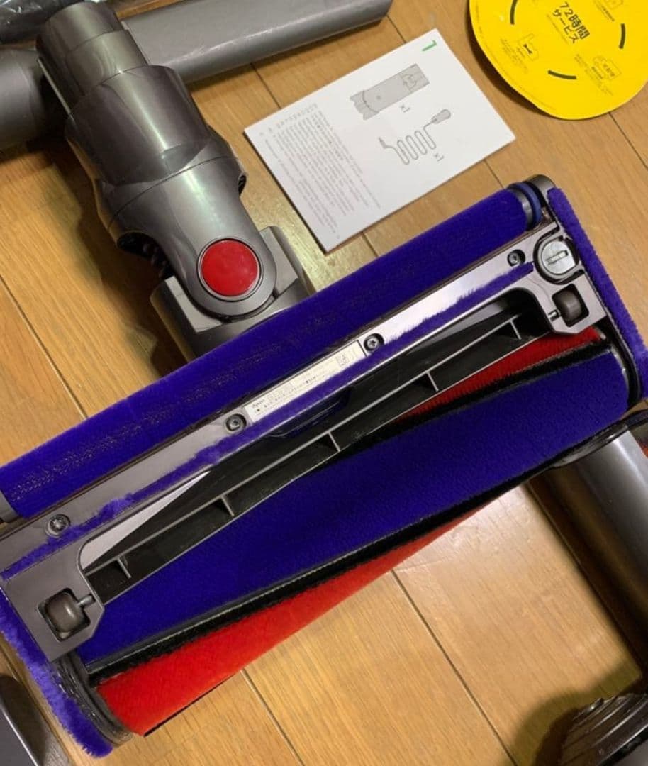 動作35分Dyson 純正ｖ7 掃除機 各種アタッチメント付き
