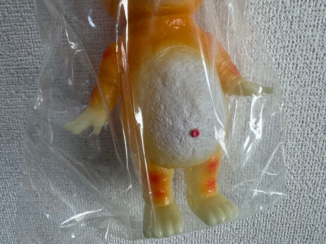 ブースカ　ソフビ　蓄光　ブルマァク 復刻　23センチ　シオシオのパー　GID