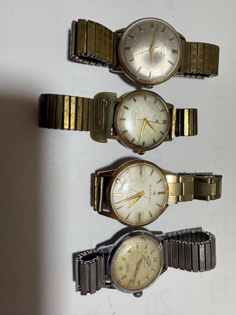 セイコー ジャイロマーベル　ENICAR　等4点まとめ