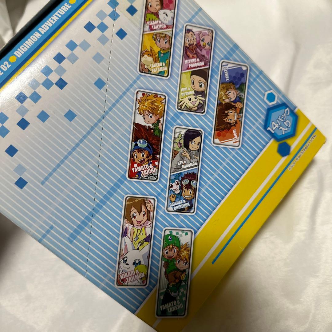 デジモンアドベンチャー デジモンアドベンチャー02 缶バッジ BOX
