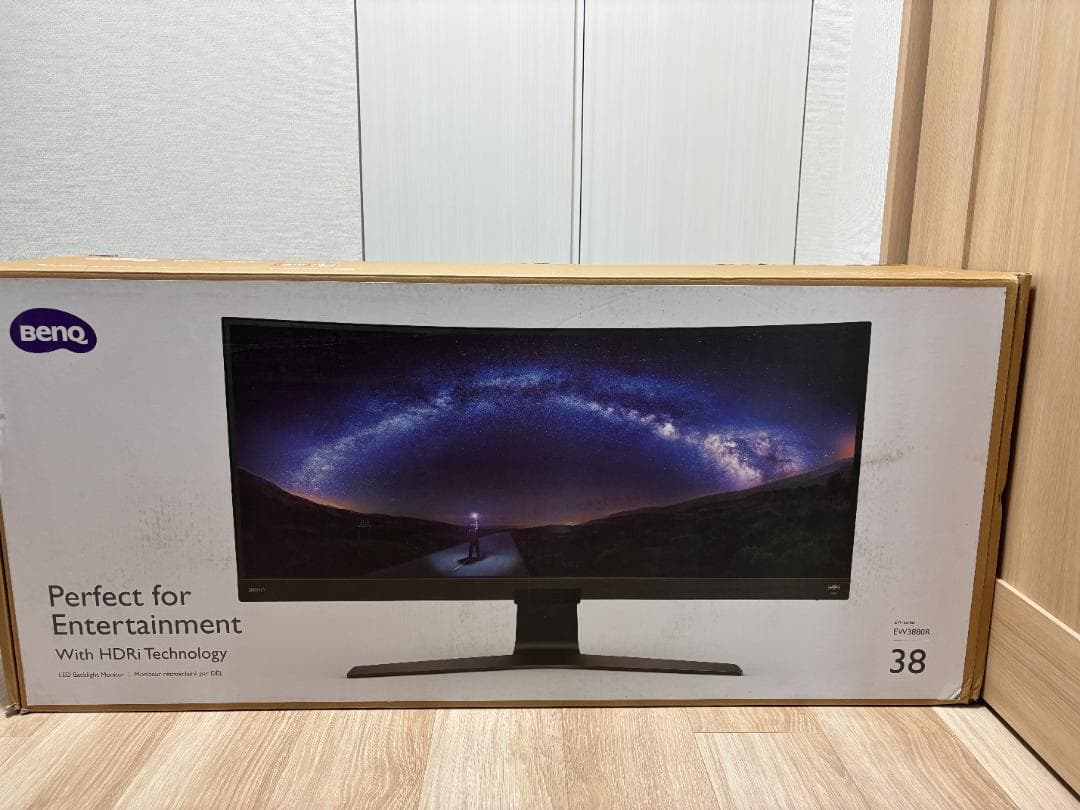 BenQ EW3880R 37.5インチ 湾曲ウルトラワイドモニター