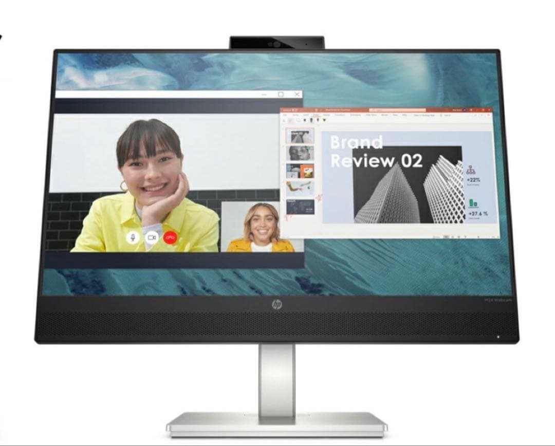 HP M24 Webcam 23.8インチ フルHD IPSモニター ②