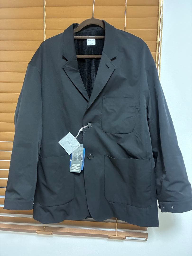 【新品未使用】WIDE DAD OCTA JACKET BLACK