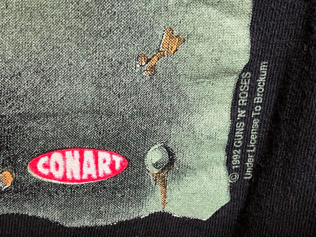 トップス 90s GUNSN'ROSESCONART RIDING WOMEN GUNS