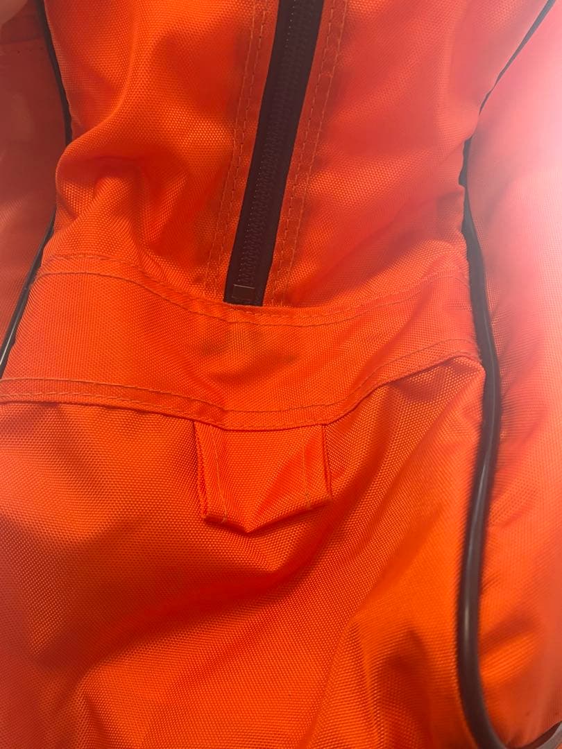 スクバ　旧ワッペ　ワールドペガサス　オレンジ