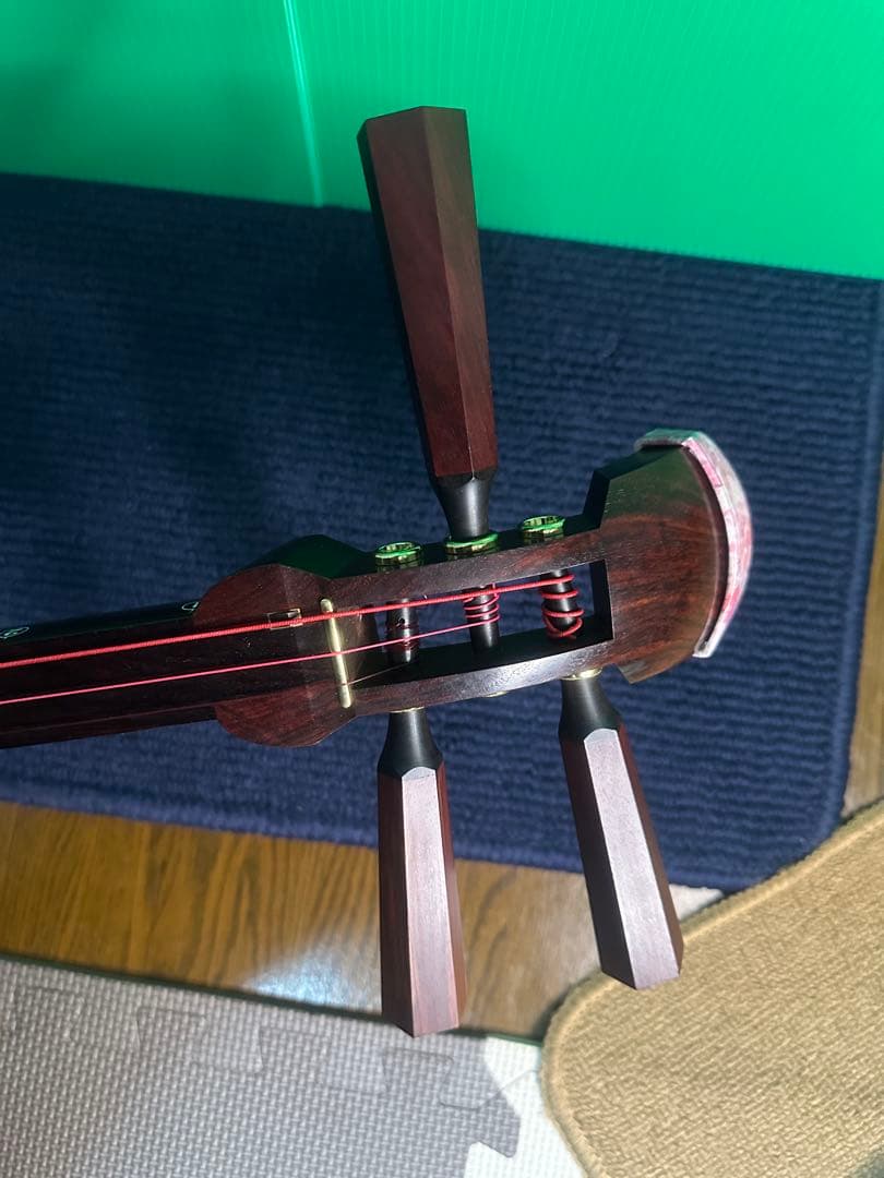 三味線本体 綾杉堂　紅木