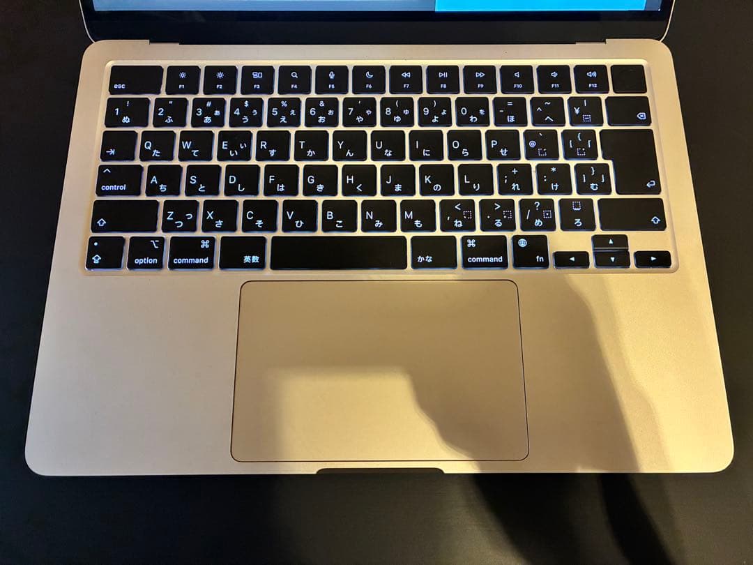 美品 MacBook Air M2 8GBメモリ 256GBストレージ