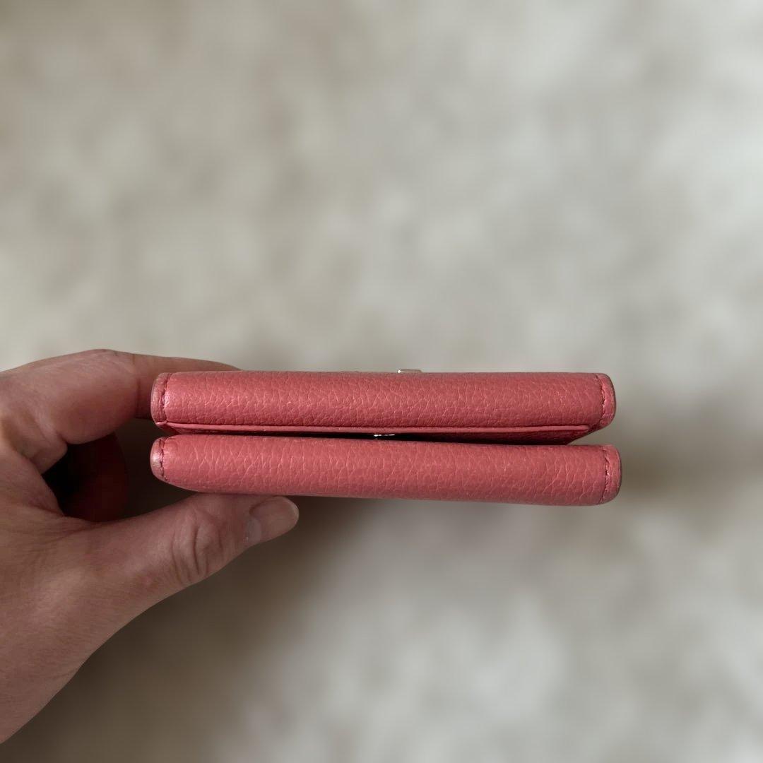 ルイ ヴィトン　ポルトフォイユ・ロックミニ　ピンク　ミニ財布