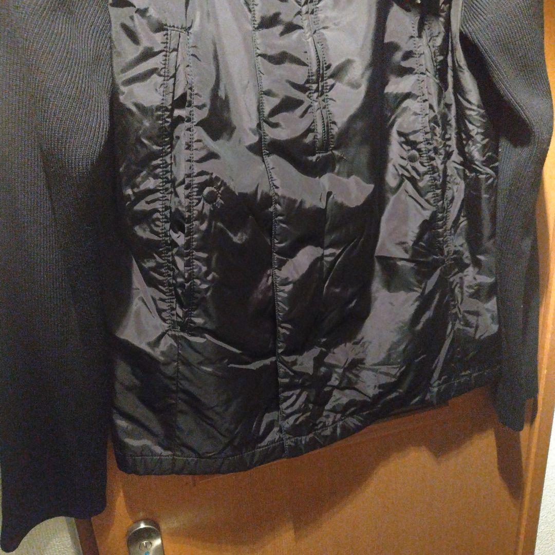 断*君様 プラダ 2WAY 中綿 ニット切替 ナイロン ジャケット A8107