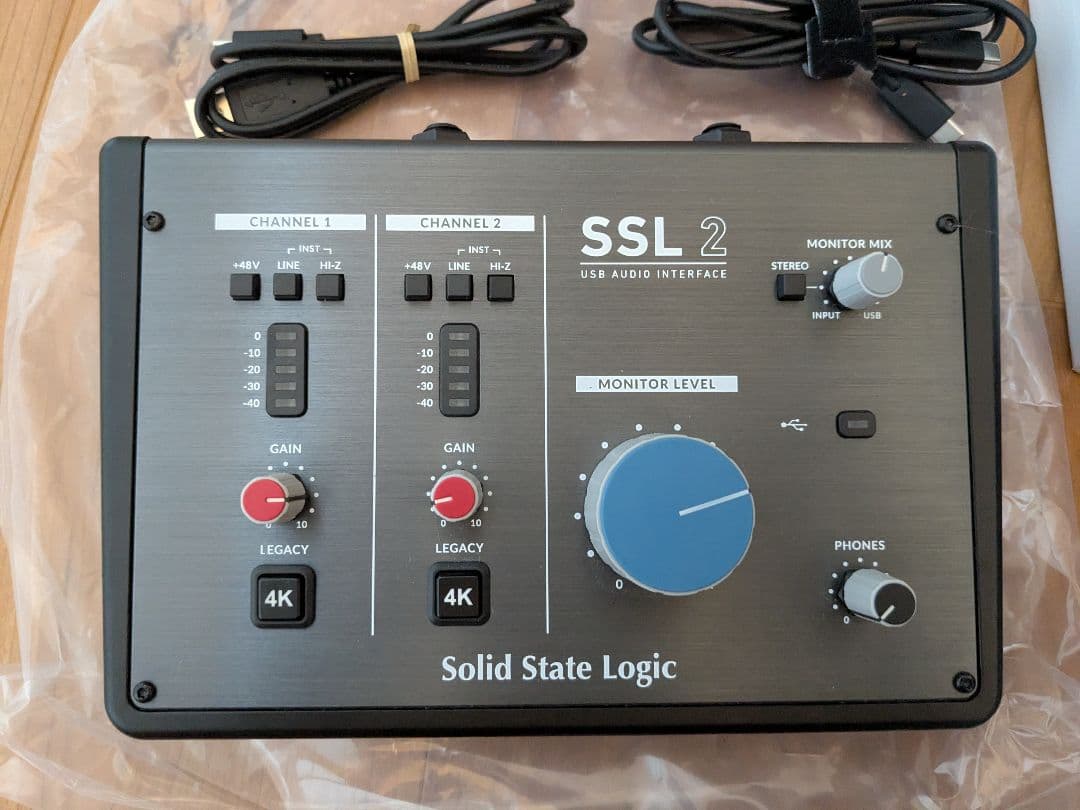 SSL2 USBオーディオインターフェイス+MXL CR89 コンデンサーマイク