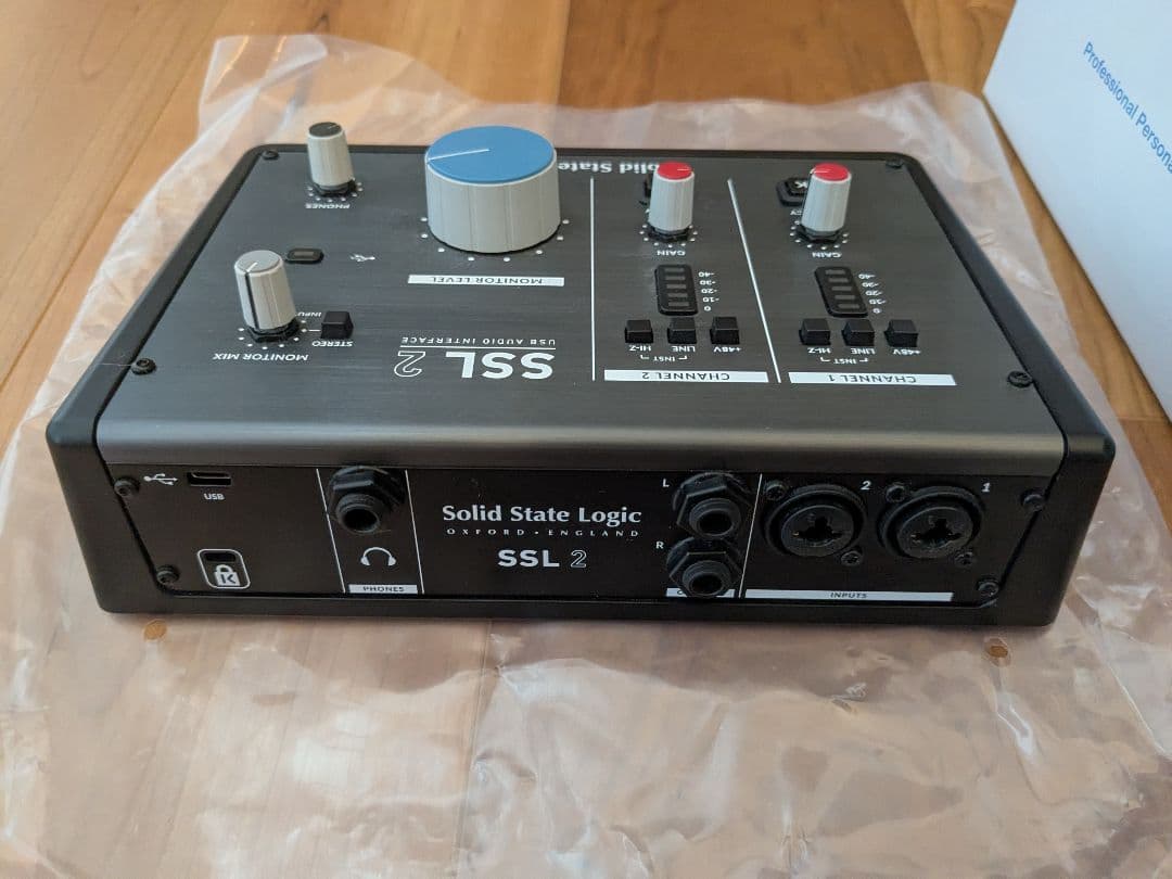 SSL2 USBオーディオインターフェイス+MXL CR89 コンデンサーマイク