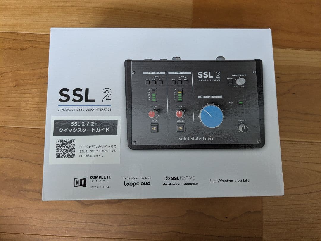 SSL2 USBオーディオインターフェイス+MXL CR89 コンデンサーマイク