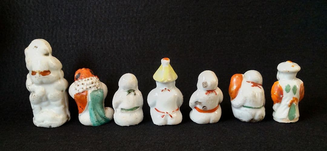 磁器人形　７点　子供　唐子　童子