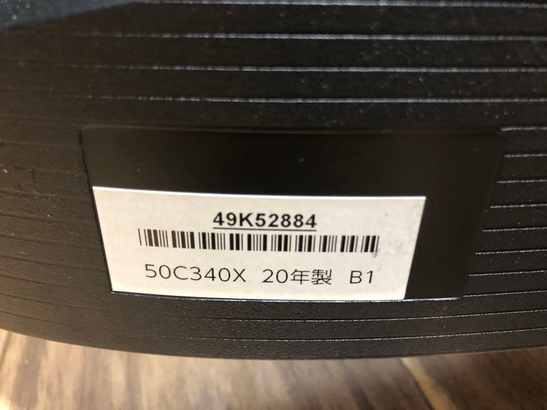 美品 TOSHIBA REGZA 50C340X 50型 4K 液晶テレビ