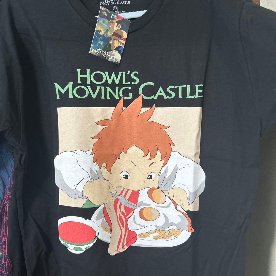 スタジオジブリ ハウルの動く城 シャツ　海外限定　Lサイズ セット