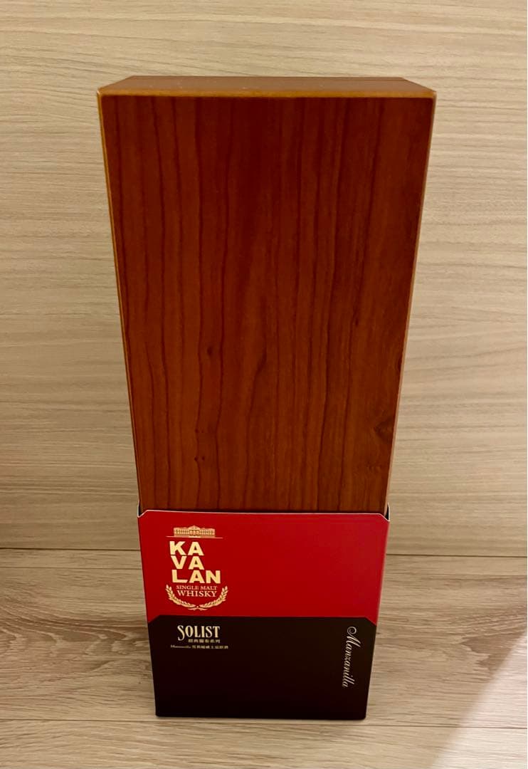 【新品未開封】カバランKAVALAN ソリスト マンサニージャ 木製ボックス入り
