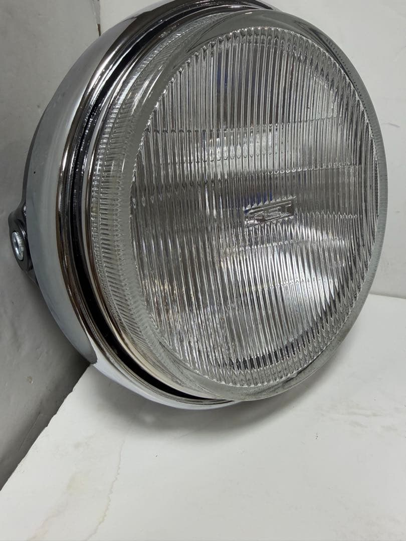 当時物FET180π凹みレンズ付きヘッドライト/検索CIBIEシビエ マーシャル