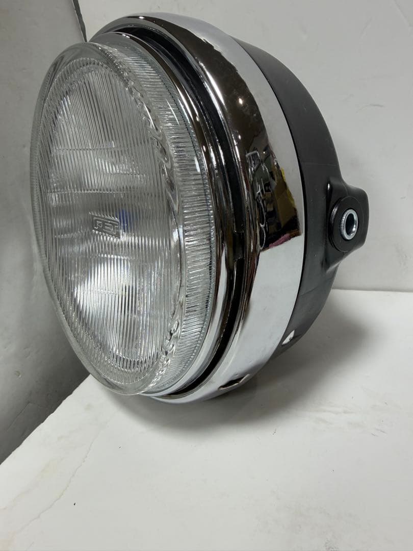 当時物FET180π凹みレンズ付きヘッドライト/検索CIBIEシビエ マーシャル