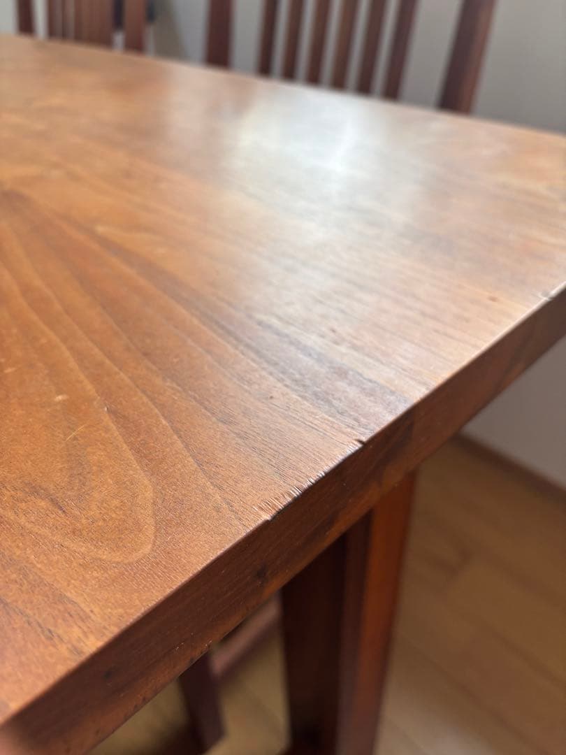 シャルドネ　CHARDONNAY ダイニングテーブルセット　DOLCI 無垢