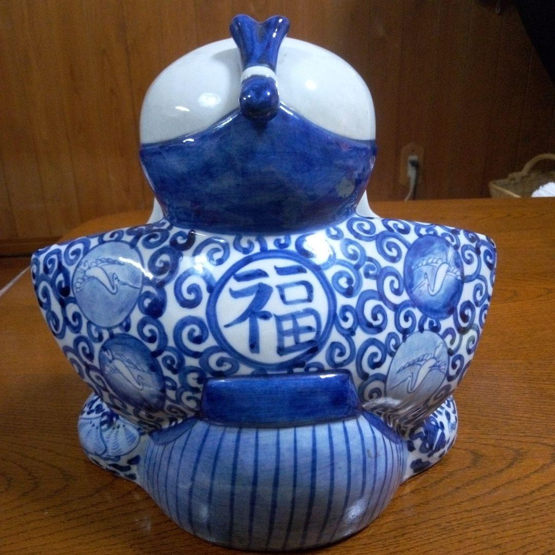 骨董九谷焼　福助