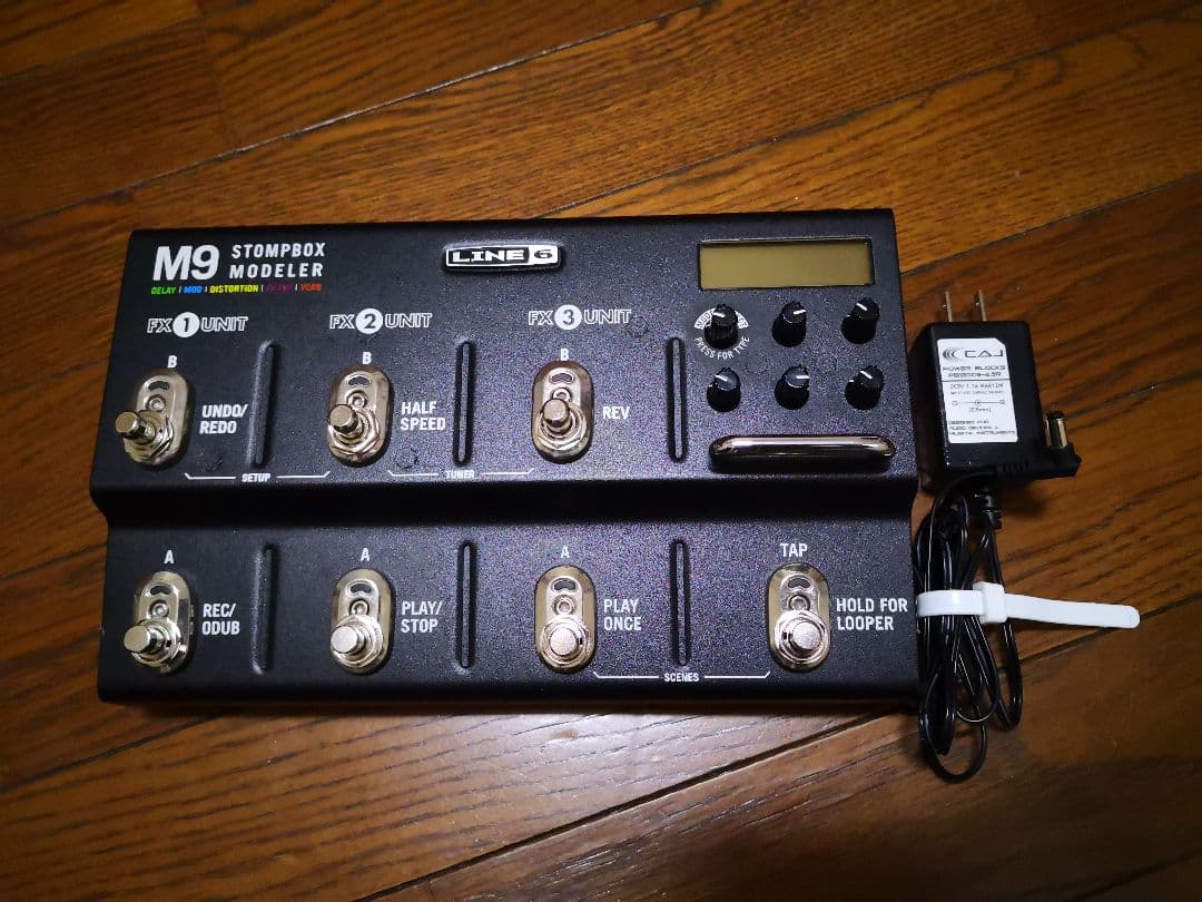 Line6 M9 フットスイッチ交換済み！