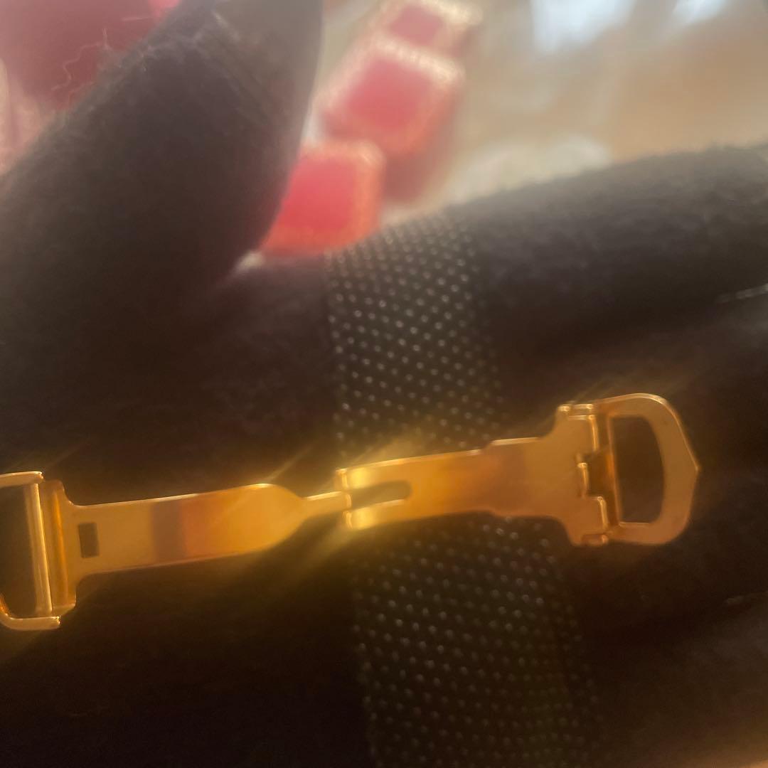 Cartier カルティエDバックル正規品　純正14mm ゴールド