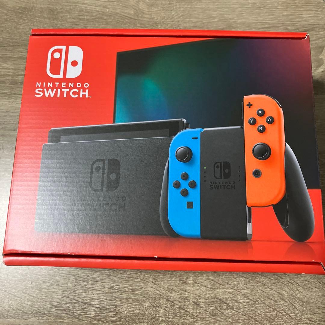 Nintendo Switch 本体 青/オレンジ　 【新品未使用】