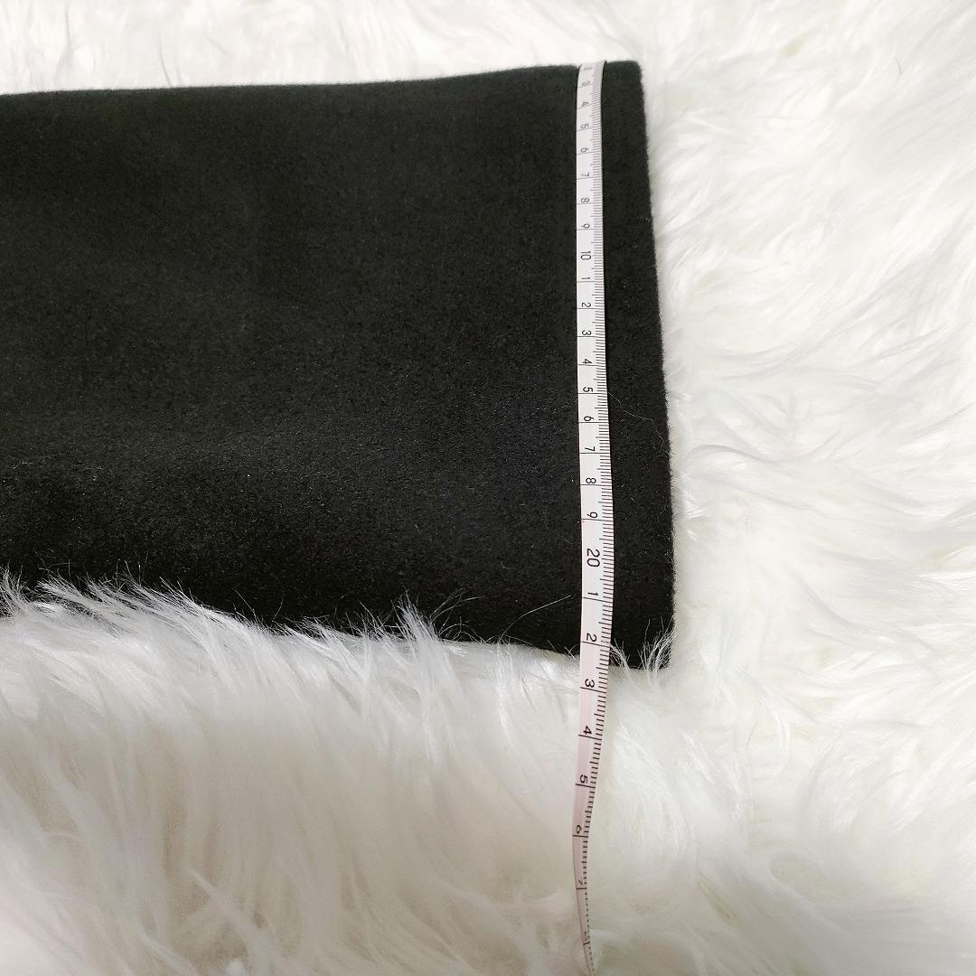 未使用☆和田颯 how Melton Coat Black 002 Da-iCE