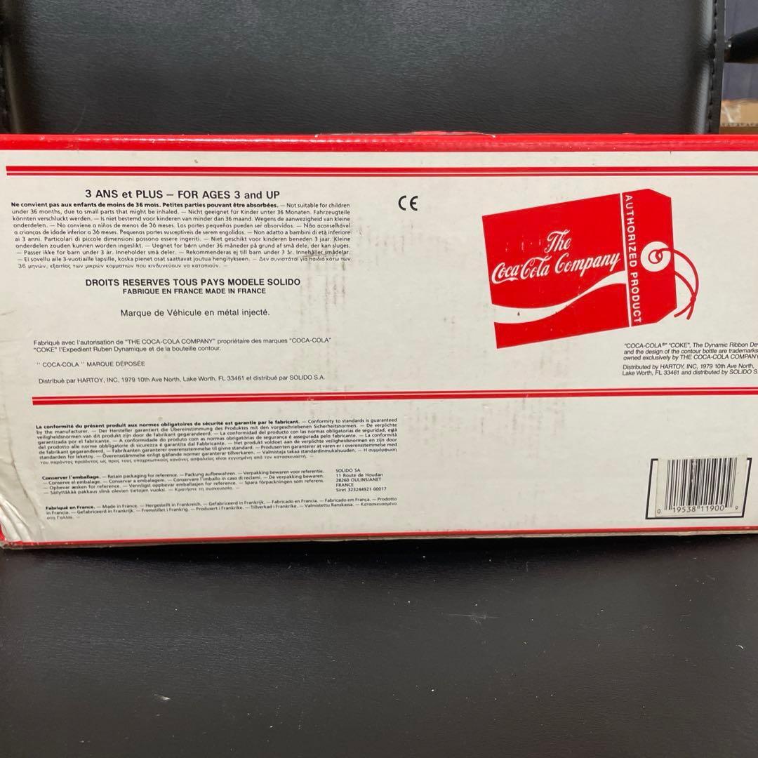 Coca-Cola  Ford V8 全長約23㎝　SOLIDO社　フランス製