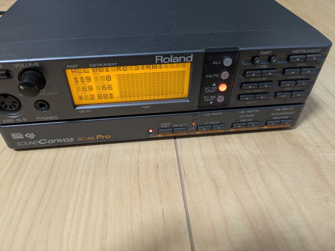 ローランド　SOUND Canvas　SC-88 Pro　音源モジュール