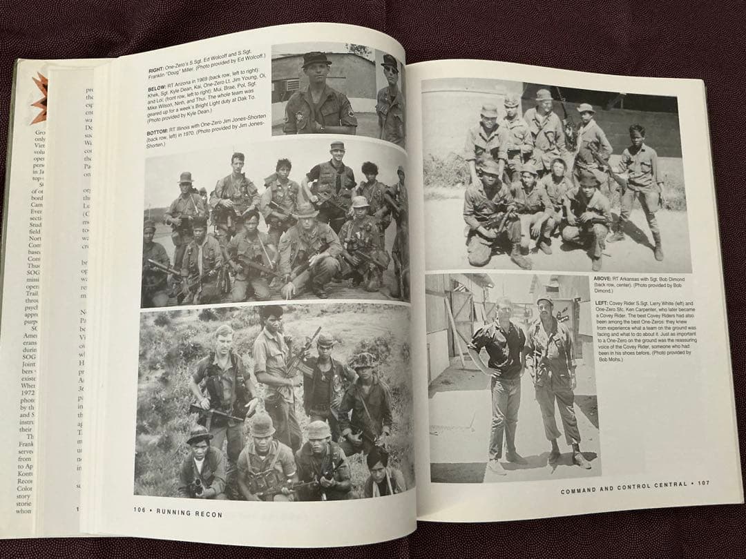 【絶版・貴重】Running Recon ミリタリー写真集 ベトナム戦争