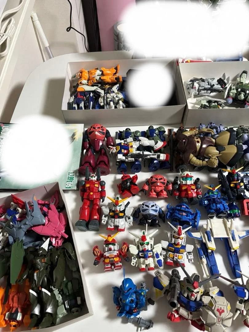 ガンプラ MG HG SD 完成品 組み立て済み 大量セット フィギュア