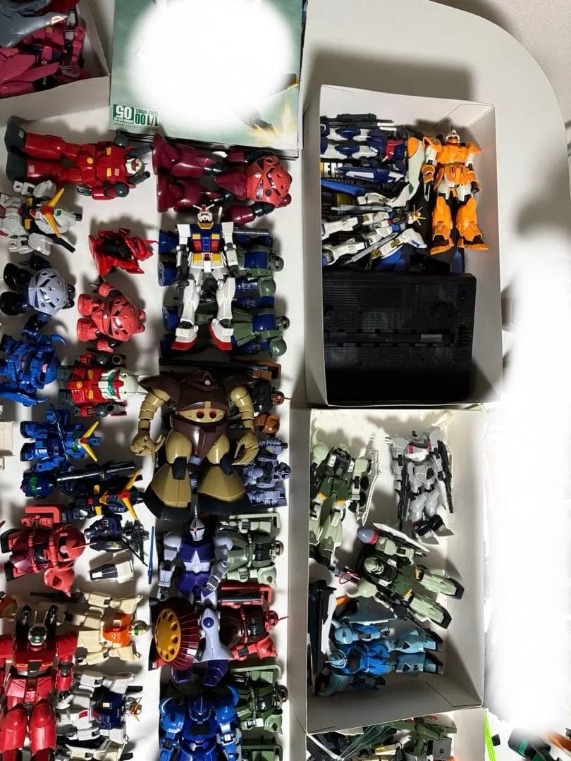 ガンプラ MG HG SD 完成品 組み立て済み 大量セット フィギュア