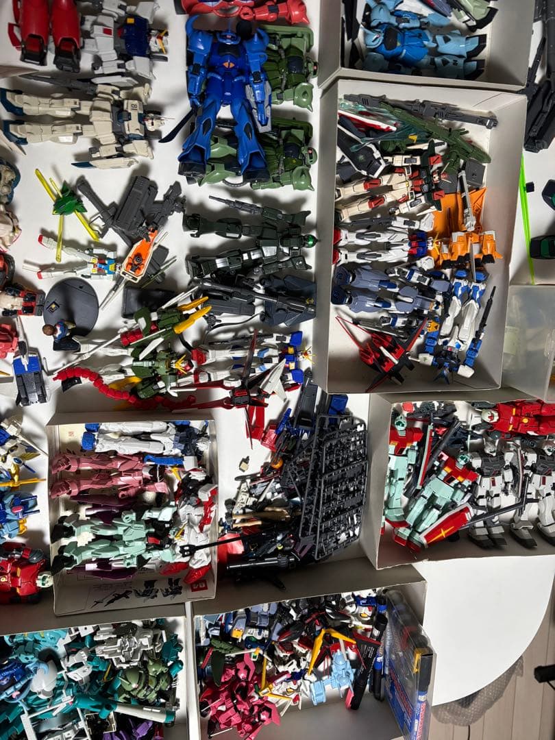 ガンプラ MG HG SD 完成品 組み立て済み 大量セット フィギュア