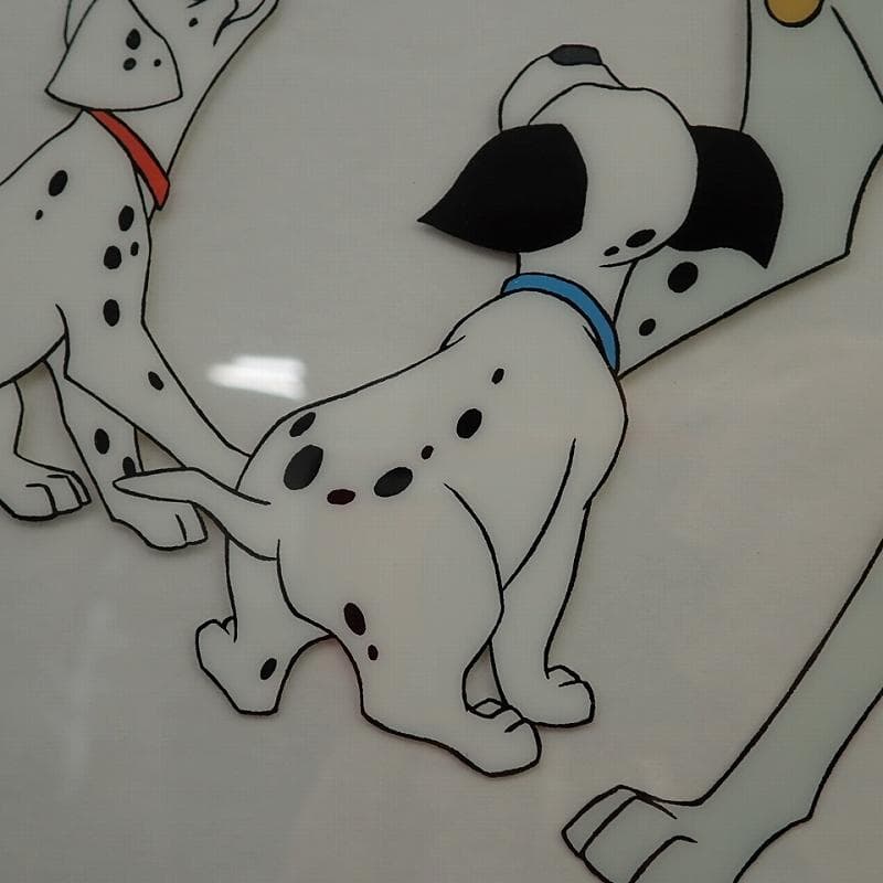 RU-6018　ディズニーセル画　101匹　わんちゃん