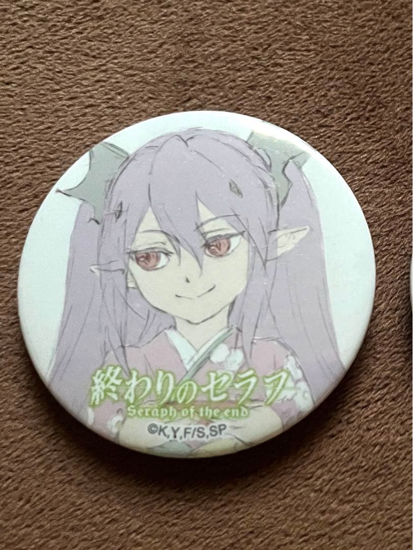 終わりのセラフ 門脇聡　缶バッジコレション　クルル・ツェペシ　原画