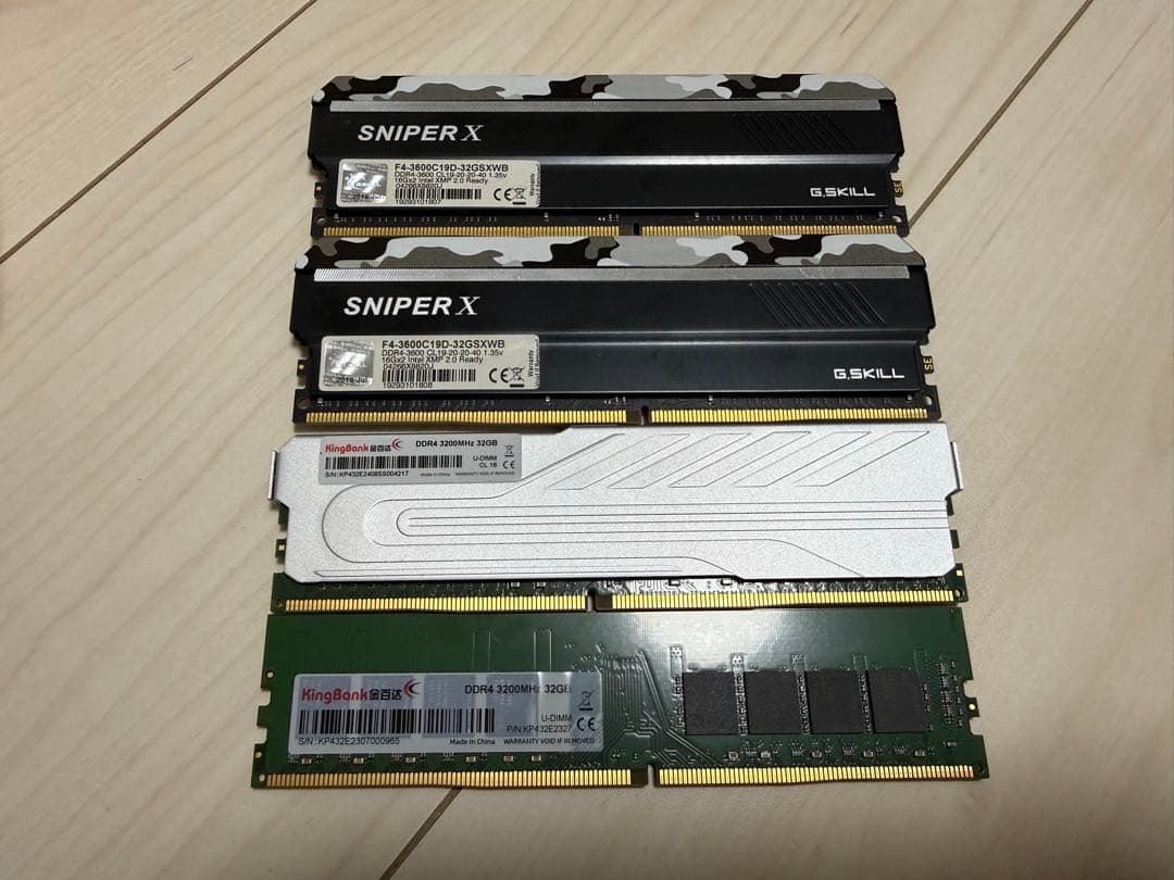 TUF-Mマザボ + Ryzen 9 5950X + 128GBメモリ