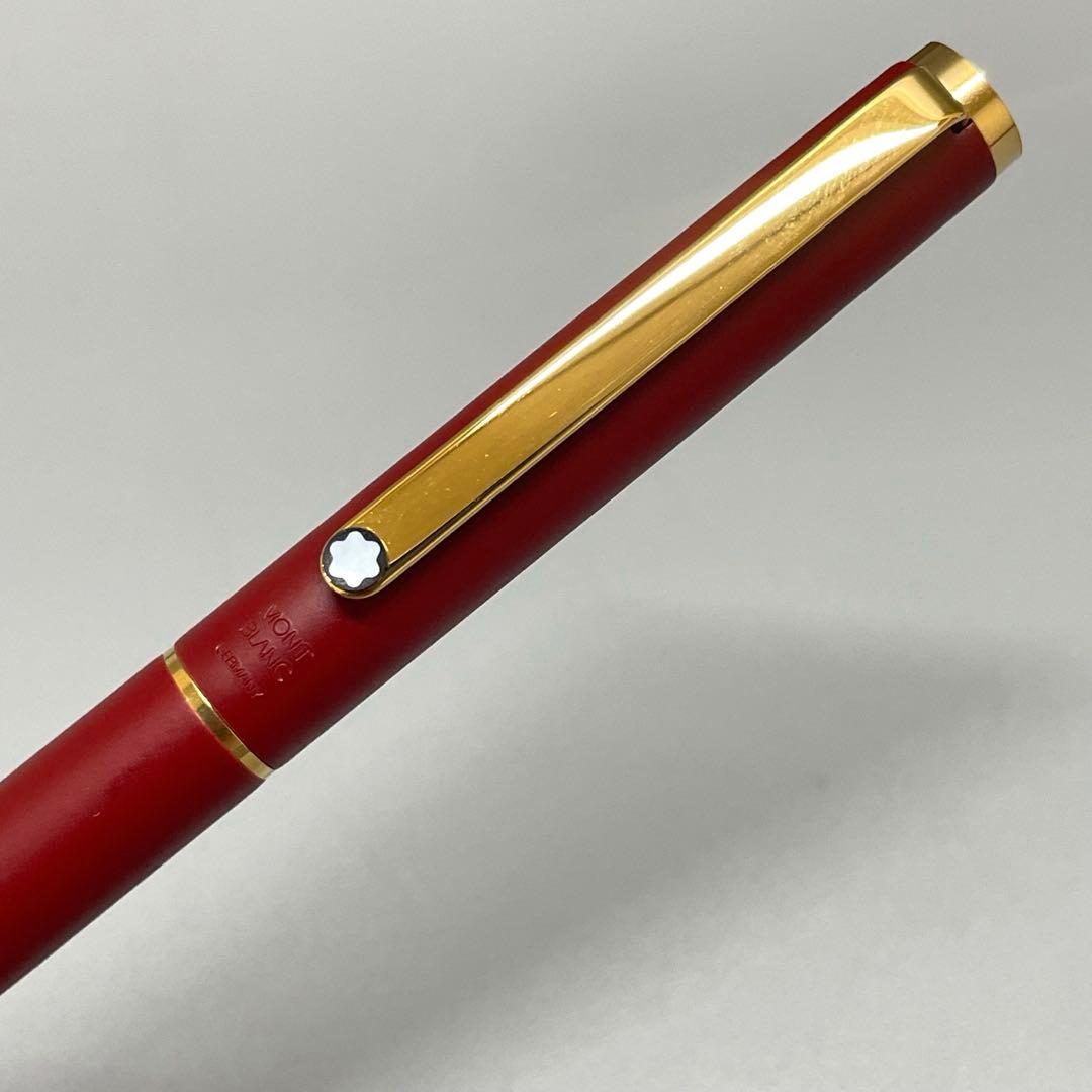 MONT BLANC モンブラン 未使用 万年筆 Sライン レッド ゴールド