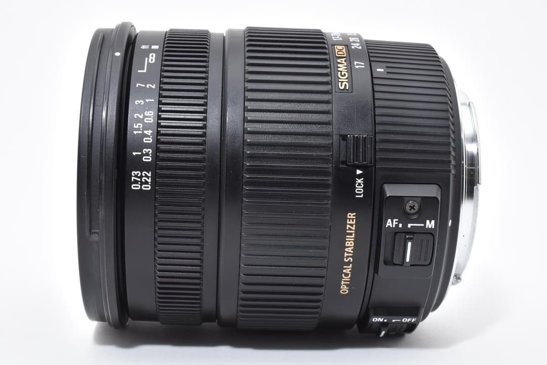 レンズ(ズーム) Sigma DC 17-70mm F2.8-4 OS HSM Canon