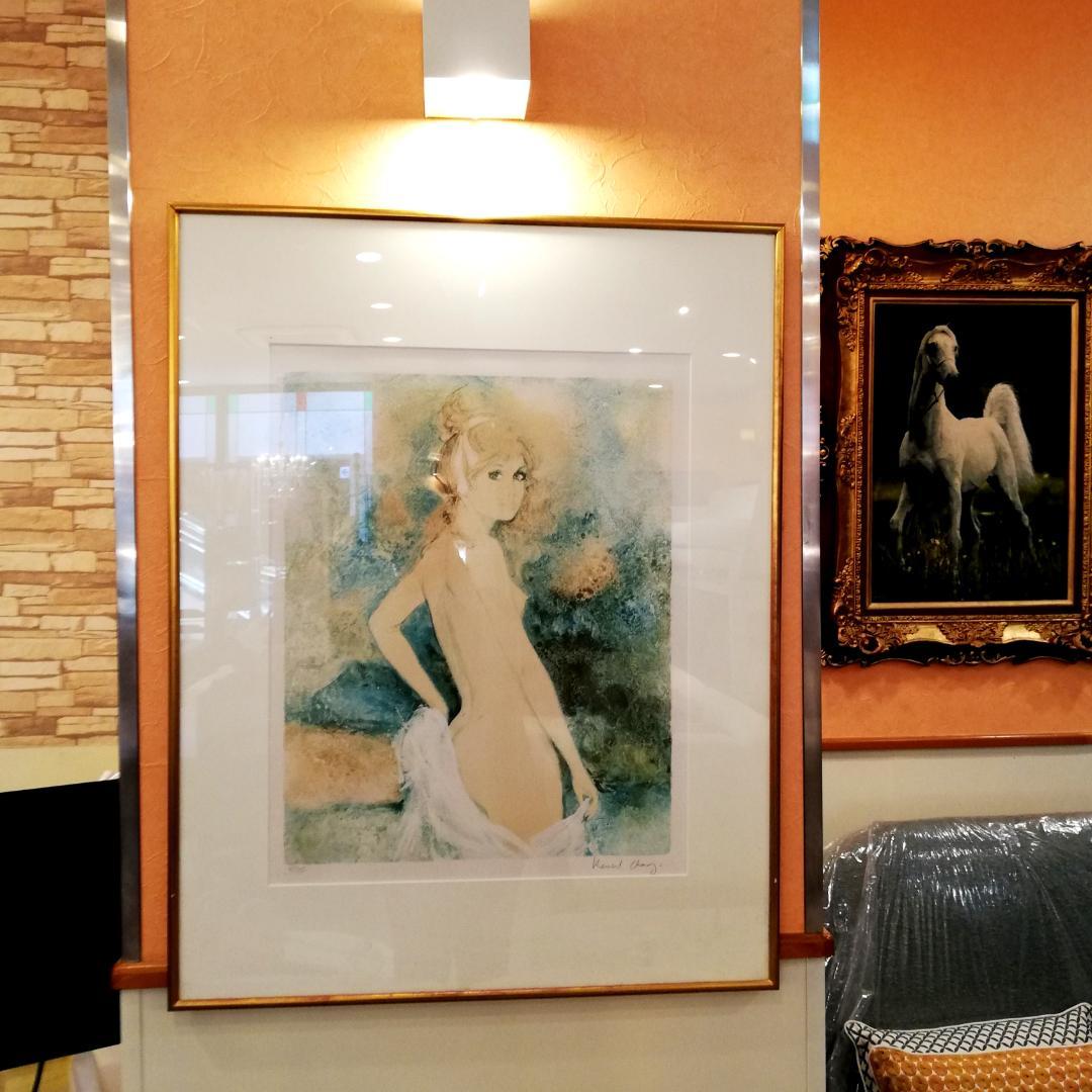 新春初売りセール　美品♠ベルナール・シャロワ　リトグラフ　裸婦　サイン入り