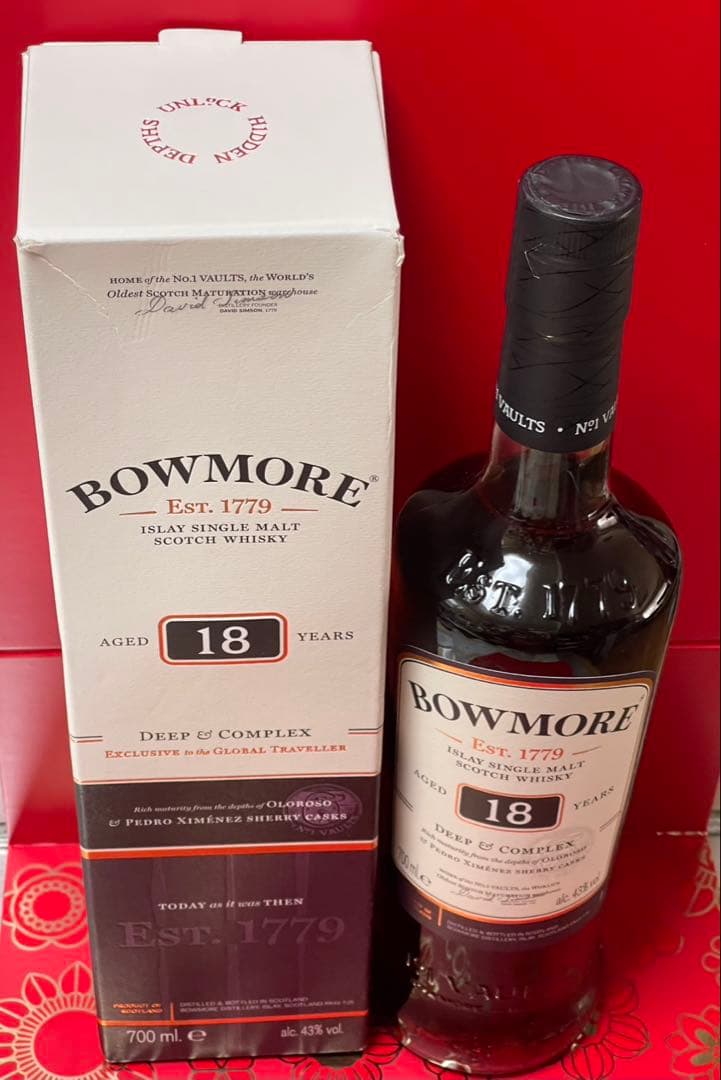 BOWMORE 18年 ウイスキー 700ml 43%