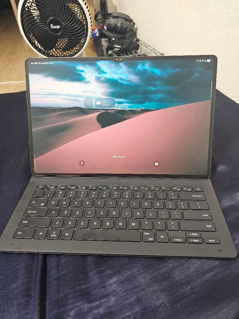 Galaxy Tab S9 Ultra 5G版 純正キーボードカバー付き