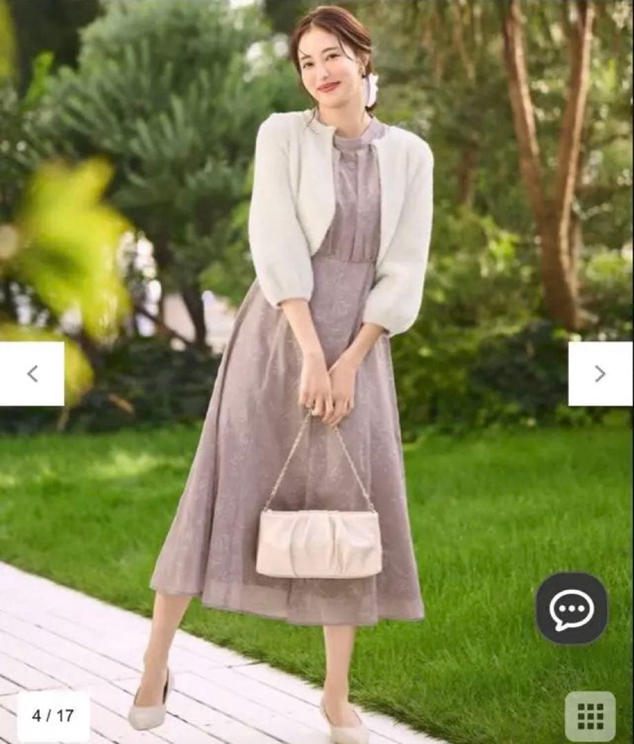 新品未使用＊ANY SIS 【Lily Calin】エンブロイダリードレス