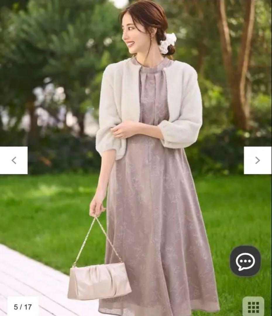 新品未使用＊ANY SIS 【Lily Calin】エンブロイダリードレス