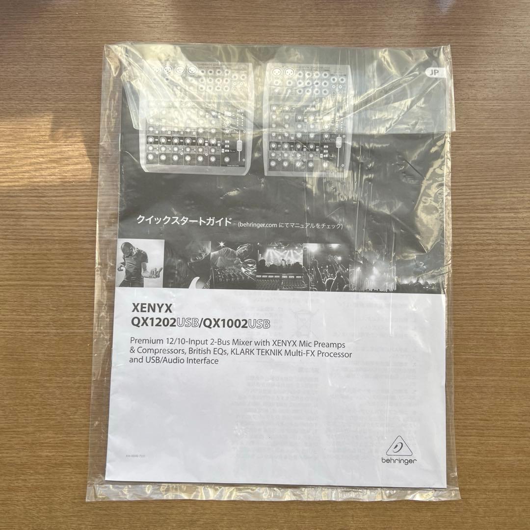 B*。様 Behringer XENYX QX1002USB アナログミキサー