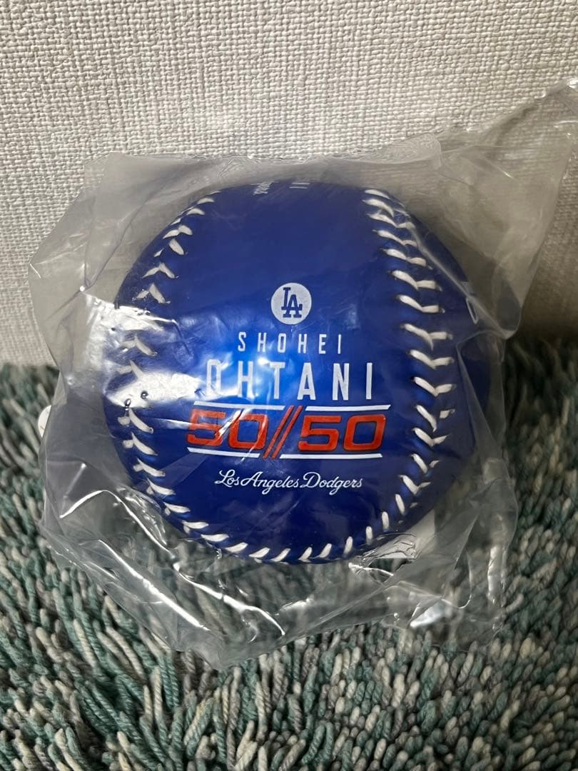 大谷翔平 2024年MVP50/50 限定 記念ボール ドジャース 正規品